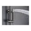 Columna Termostatico Ducha Monza Black-Metal (Imex)
