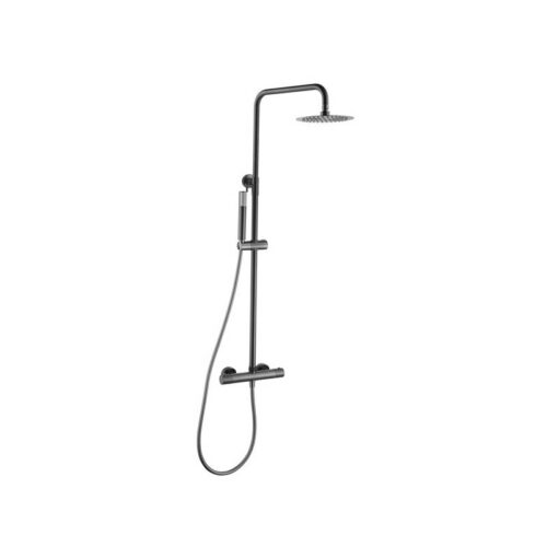Columna Termostatico Ducha Monza Black-Metal (Imex)