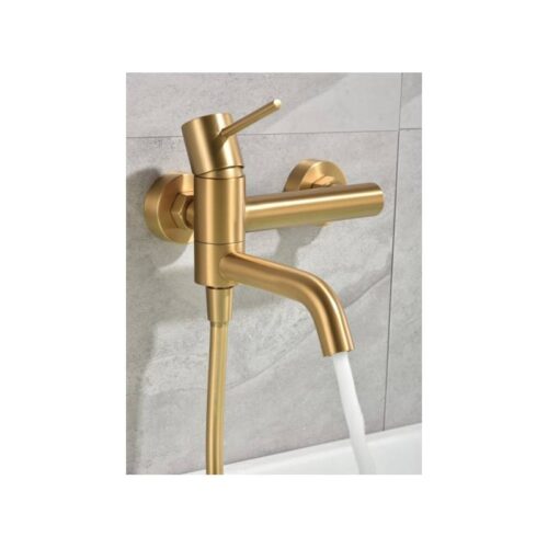 Monomando Bañera Monza Oro Cepillado (Imex)