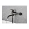 Monomando Bañera Monza Black-Metal (Imex)