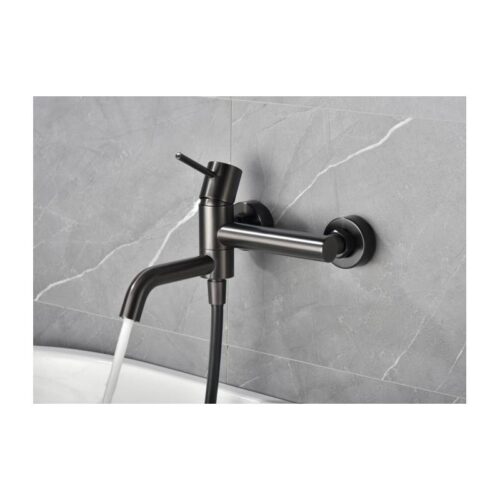 Monomando Bañera Monza Black-Metal (Imex)