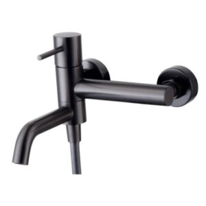 Monomando Bañera Monza Black-Metal (Imex)