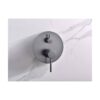 Monomando Ducha Oculto Pared Monza Black-Metal (Imex)