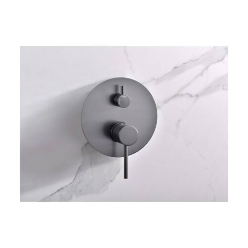 Monomando Ducha Oculto Pared Monza Black-Metal (Imex)