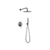 Monomando Ducha Oculto Pared Monza Black-Metal (Imex)