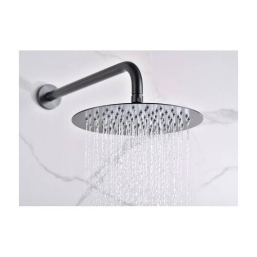 Monomando Ducha Oculto Pared Monza Black-Metal (Imex)
