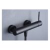Monomando Ducha Monza Negro (Imex)