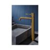Monomando Lavabo Alto Monza Oro Cepillado (Imex)