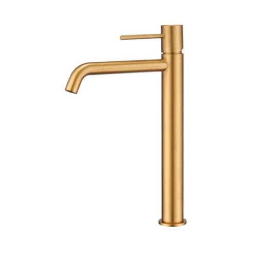Monomando Lavabo Alto Monza Oro Cepillado (Imex)