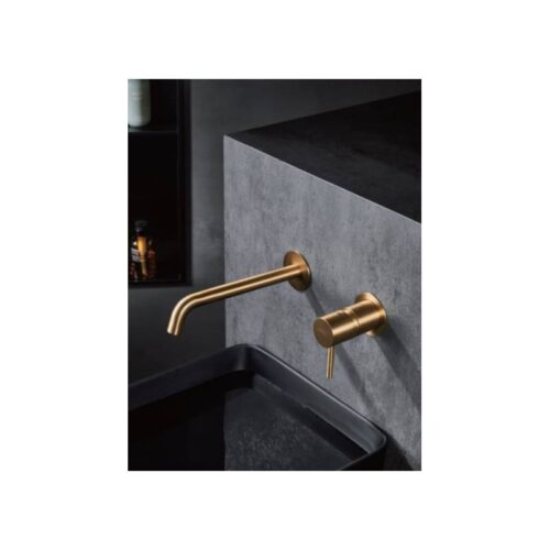 Monomando Lavabo Empotrar Monza Oro Cepillado (Imex)