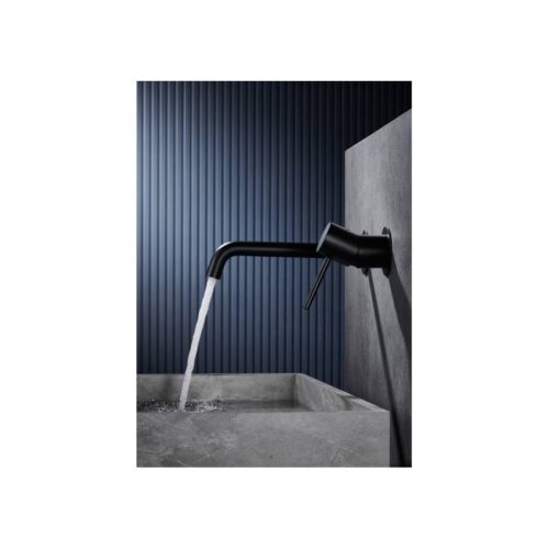 Monomando Lavabo Empotrar Monza Negro (Imex)