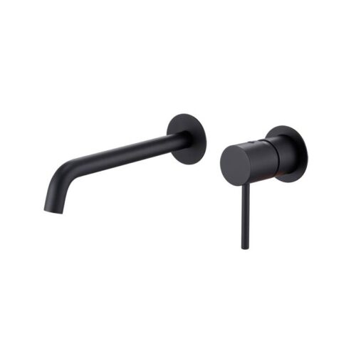 Monomando Lavabo Empotrar Monza Negro (Imex)
