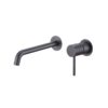 Monomando Lavabo Empotrar Monza Black-Metal (Imex)
