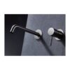 Monomando Lavabo Empotrar Monza Black-Metal (Imex)