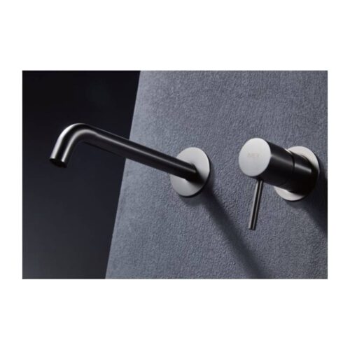 Monomando Lavabo Empotrar Monza Black-Metal (Imex)