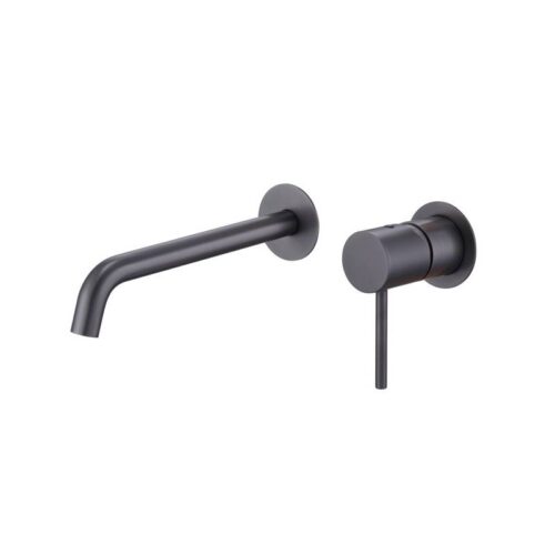 Monomando Lavabo Empotrar Monza Black-Metal (Imex)