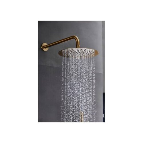 Monomando Ducha Oculto Pared Monza Oro Cepillado (Imex)