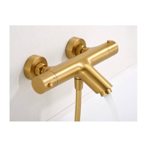 Termostático Bañera Monza Oro Cepillado (Imex)