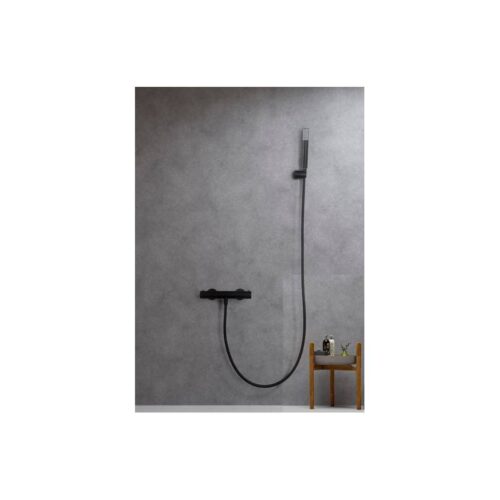 Termostático Ducha Monza Negro (Imex)