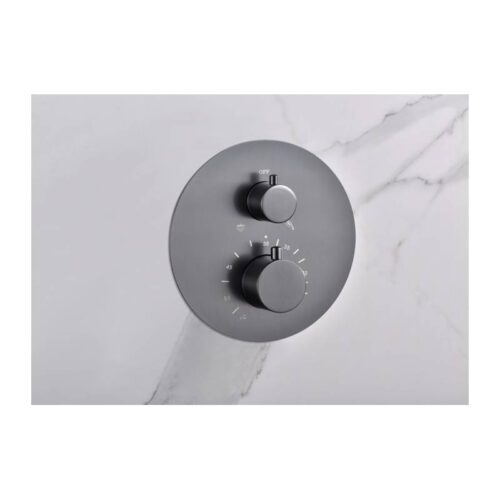 Termostatico Ducha Oculto Pared Monza Black-Metal (Imex)