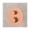Termostatico Ducha Empotrado Pared Monza Oro Rosa (Imex)