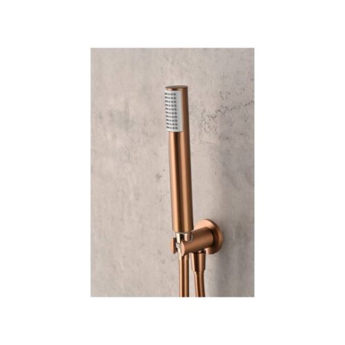 Termostatico Ducha Empotrado Pared Monza Oro Rosa (Imex)