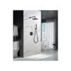 Termostatico Ducha Oculto Pared Monza Negro (Imex)