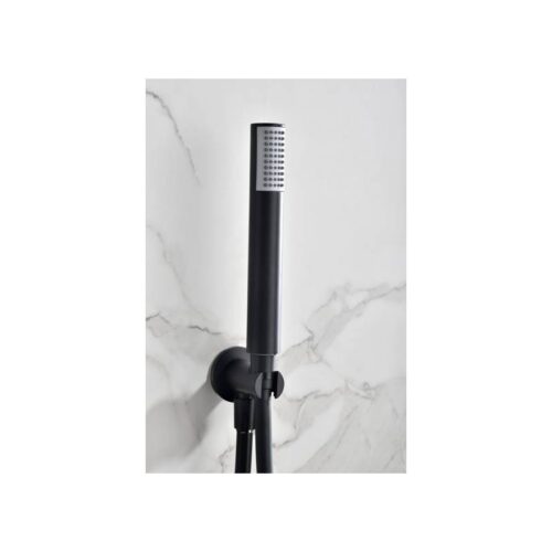 Termostatico Ducha Oculto Pared Monza Negro (Imex)