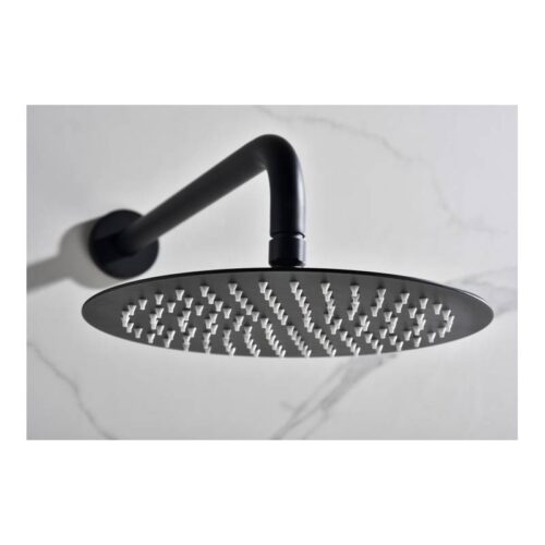 Termostatico Ducha Oculto Pared Monza Negro (Imex)