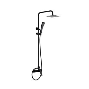 Columna Monomando Ducha Art Negro (Imex)