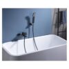 Monomando Bañera Art Black Gun Metal (Imex)