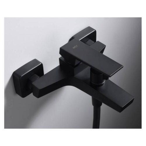 Monomando Bañera Art Negro (Imex)