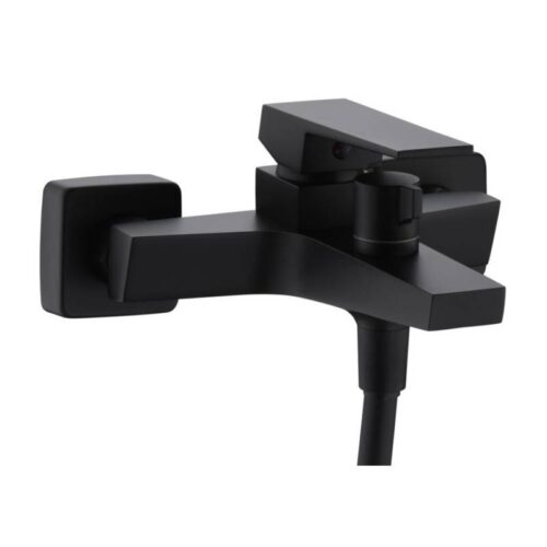 Monomando Bañera Art Negro (Imex)
