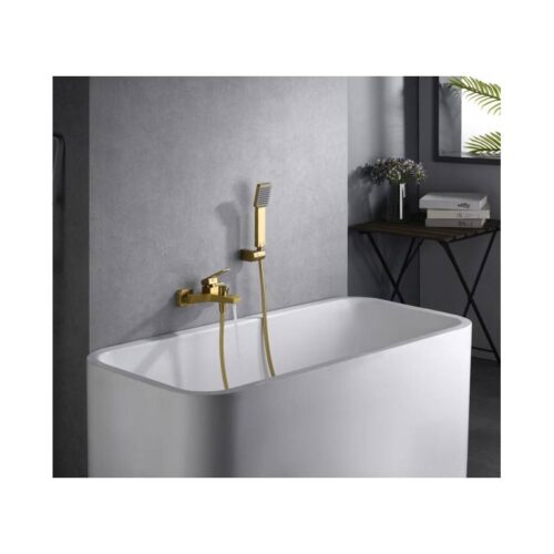 Monomando Bañera Art Oro Cepillado (Imex)