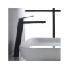 Monomando Lavabo Alto Art Negro (Imex)