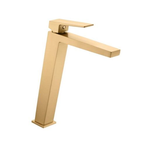 Monomando Lavabo Alto Art Oro Cepillado (Imex)