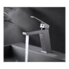 Monomando Lavabo Art Black Gun Metal (Imex)