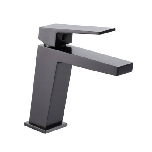 Monomando Lavabo Art Black Gun Metal (Imex)