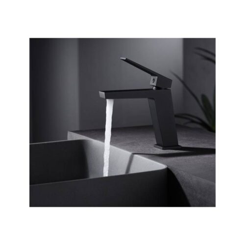 Monomando Lavabo Art Negro (Imex)