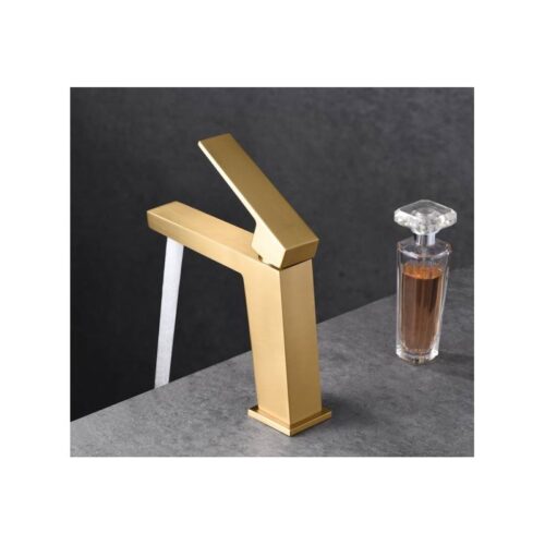 Monomando Lavabo Art Oro Cepillado (Imex)