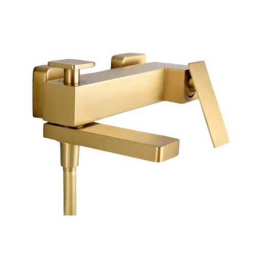 Monomando Bañera Pisa Oro Cepillado (Imex)