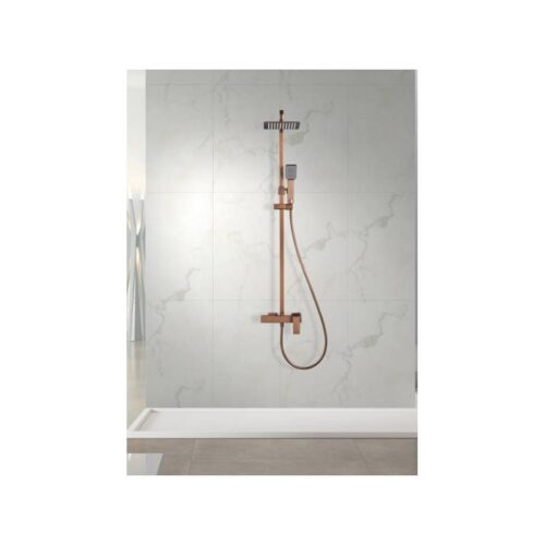 Columna Monomando Ducha Pisa Oro Rosa (Imex)