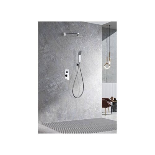 Monomando Ducha Oculto Pared Pisa Cromo (Imex)
