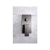 Monomando Ducha Oculto Pared Pisa Black Gun Metal (Imex)