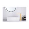 Monomando Lavabo Alto Oro Cepillado (Imex)