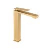 Monomando Lavabo Alto Oro Cepillado (Imex)