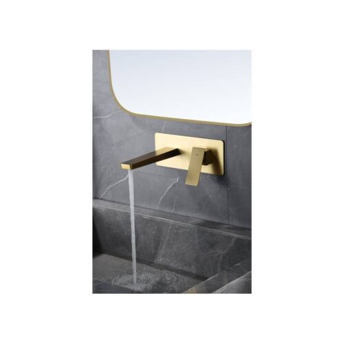 Monomando Lavabo Empotrar Pisa Oro Cepillado (Imex)