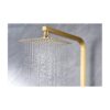 Columna Monomando Ducha Pisa Oro Cepillado (Imex)