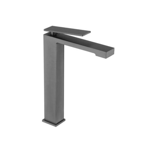 Monomando Lavabo Alto Pisa Black Gun Metal (Imex)
