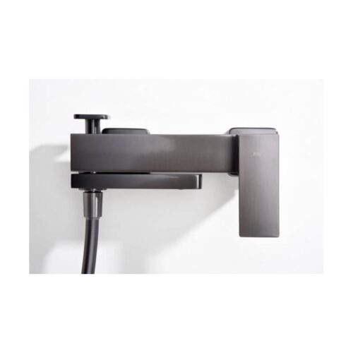 Monomando Bañera Pisa Black Gun Metal (Imex)